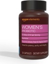 Elementi One Daily Women's Probiotic, Podpora urein Tract in Vaginal Health, 50 milijard CFU (7 sevov), Lactobaccilus in Bifidobacteria mešanica, 30 kapsul