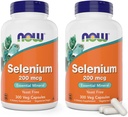 Selen 200mcg kapsule, 300 (paket po 2) - L Selenometionin Mineral Supplement za ženske in moške - Veg Caps, Non-GMO, Vegan prijazno, Yeast-free