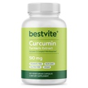 BESTVITE Curcumin 510mg (Turmeric)(120 Vegetarijanske kapsule) s kurkuminom C3 Complex & Bioperine - standardiziran na 95% kurkuminoidov - brez stearat - Vegan - Non GSO - Gluten Free