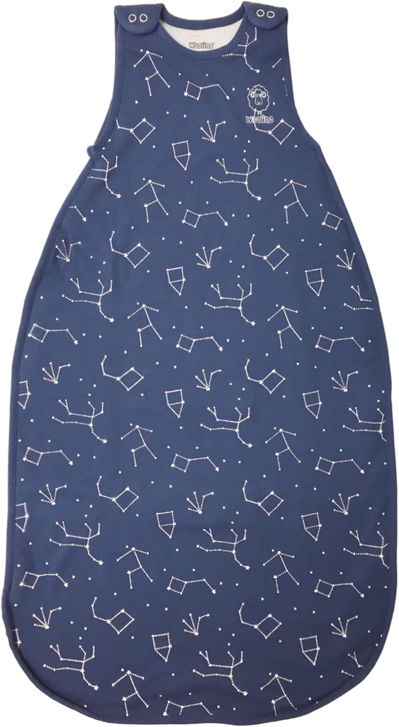 Wolino Big Kid spalna vreča, 4 Sezona Baby Sleep Sack, Merino Wool in organski bombaž Nošena Odeja, 4-6 let