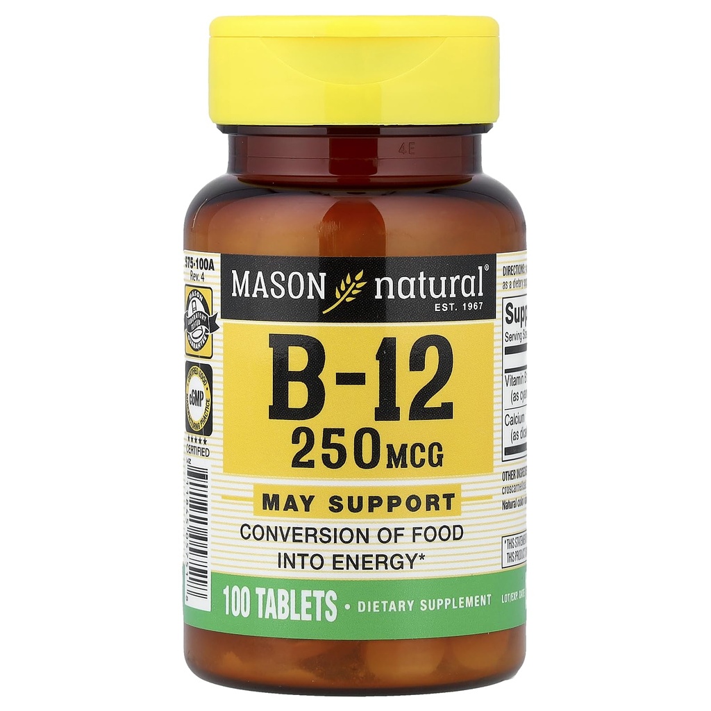 Mason Vitamini Mason B 12 250mcg tablete
