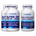 Alpha GPC in uridin 2X 60 kapsule + fosfatidilserin in Bacopa 1x 120 kapsule, 2 meseca