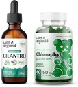 Wild & Organic Cilantro Tinkture 2 fl oz & klorofil Gumies