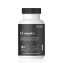 Shaklee - B- Complex- Ultimate Energy Boost s patentiranim bioaktiviranim Absorpcijskim sistemomTM - B Vitamini za izboljšano dobro počutje - Podpira energijo, kardiovaskularno in zdravje možganov - 240 tablet