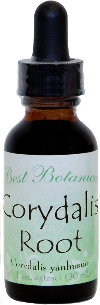 Najboljši botanični Corydalis Root Extract 1 oz.