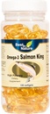 Omega-3 Salmon King Ribje olje 1000mg 100softgels - visoka jakost EPA/DHA. Omega-3 Maščobne kisline