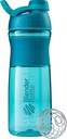 BlenderBottle SportMixer Shaker steklenica kot nalašč za beljakovinske Shake in Pred vadbo, 28-Ounce, Teal