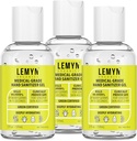 Gel za sanitarne roke medicinske stopnje - 97% ORGANIC - 2 FL.OZ. PAKIRANJE PO 3