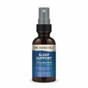 Dr. Mercola podpora za spanje z melatonin Spray - Podpira nemirno spanje - Non-GMO, Gluten-free & Soy-free - Natural Raspberry Flavor - 0.98 fl oz (35 Servings)