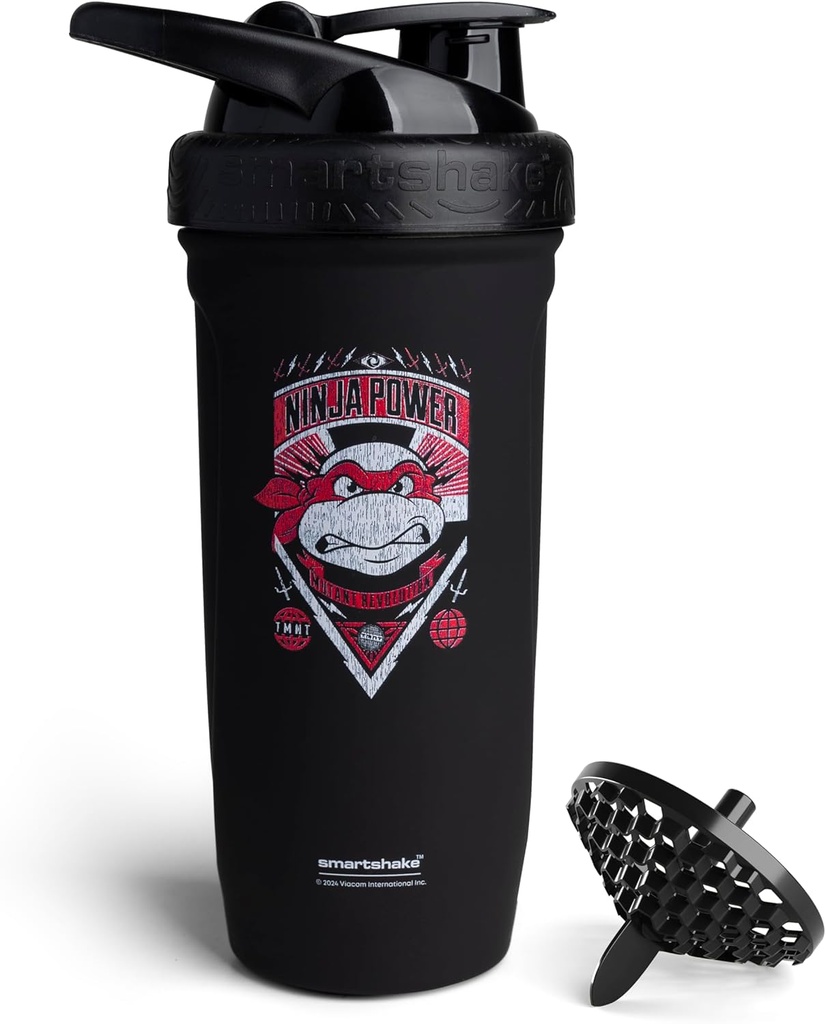 Smartshake TMNT Ninja Power Resforce Nerjaveče jeklo Stresalnik steklenica 900 ml 
