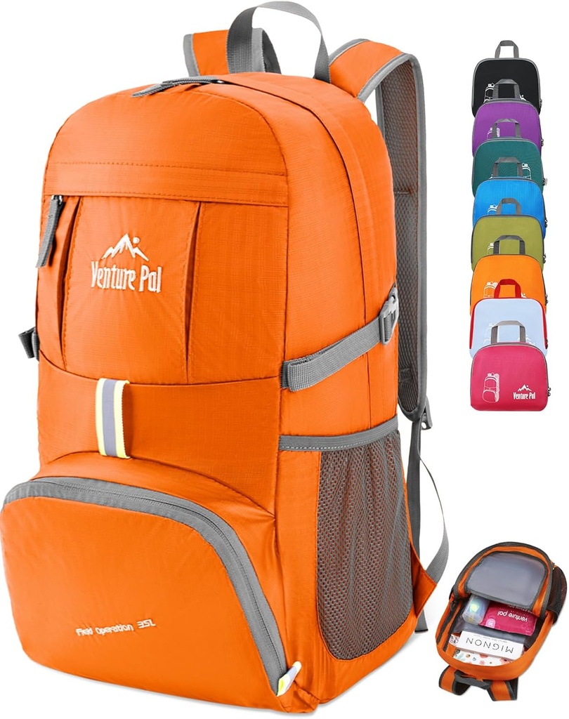 Venture Pal 35L Ultralahki lahki paketni potovalni kamp pohodništvo na prostem športi Backpack Daypack