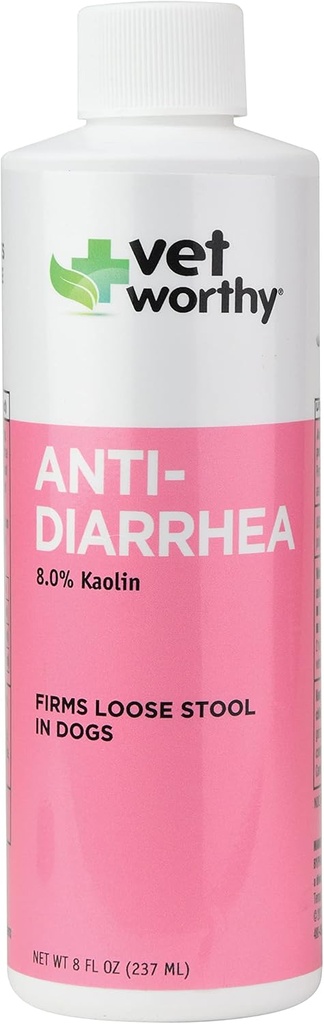 Vet vredno anti-Diarrhea za pse - Doplačilo za pomoč lajšanje driske, želodčne vznemirjenosti, in nelagodje - 8oz