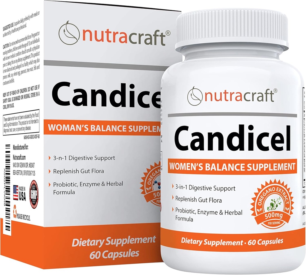 Nutracraft Candicel #1 Intestinalna flora dodatek 
