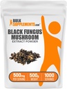 BulkSupplements.com Ekstrakt gob iz glivic v prahu - lesnih ušesnih gob v prahu - Vegan & Gluten Free, 500mg na serviranje, 500g (1,1 lbs) (Pack of 1)