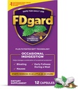 Health Supplement FDgard, prebavne motnje, slabost in napihnjenost, vznemirjen želodec, 12 kapsul
