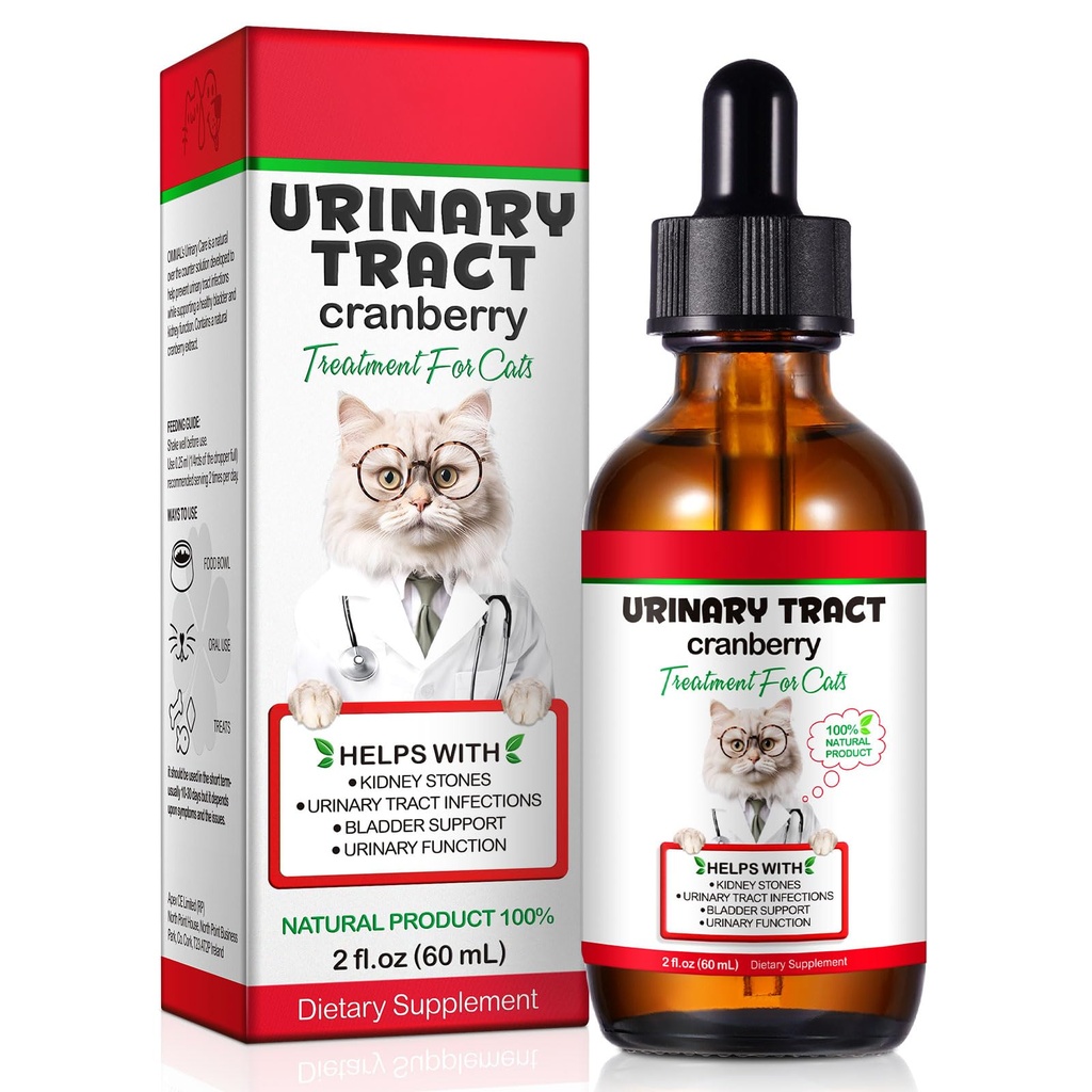 Mačje sečnine Zdravje, Cat UTI Remedy, Naravni zeliščni dodatek 2 fl oz, Podpirati redno nego za zdravje sečil