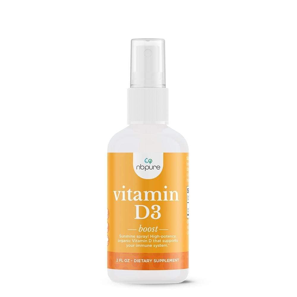 nbpure organski vitamin D3 Spray - visoka jakost tekočine 1000IU na služenje za ženske, moške, otroke - Cholekalciferol ‘Sunshine’ dodatek - enostaven za uporabo, družina prijazno, na-the-Go potovanje