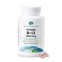 Zemeljski Splendorjevi energijski dodatki, z vitaminom B12, brez umetne barve ali arome, brez glutena, energijska presnovna podpora (1000mcg, 200 tablet)
