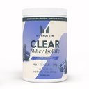 Myprotein Clear Whey Isolate Protein Powder, 1.1 Lb (20 Serving) Blue Raspberry, 20 g Beljakovine na serviranje, naravno aromatizirana mešanica pijač, dnevni vnos beljakovin za vrhunsko zmogljivost