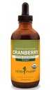 Herb Pharm Certified Organic Cranberry Liquid Extract za sečni trakt podpora - 4 Ounce