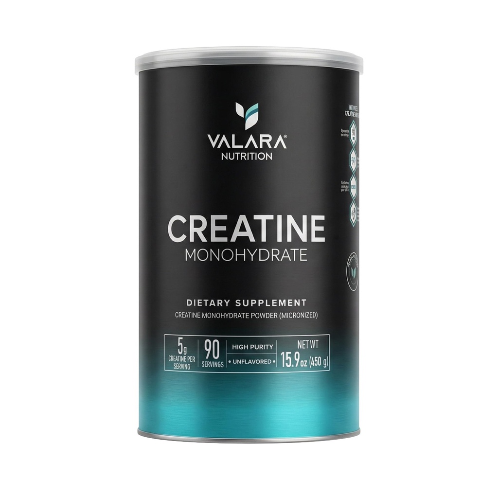 Kreatin monohidrat Mikroniziran prašek 450g, 90 Serving, 5000mg na serv (5g) Nearomatiziran, Vegan in Keto prijazen
