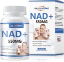 NAD Dodatek liposomal za ženske: NAD+ Dodatek z Resveratrol 550MG Podpora za celična popravila Podpora Energija in zdravo staranje