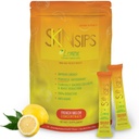 Skin Health & Energy Boost Drink Mix- Sladkor brez sladkorja, SOD B (TM), Antioksidanti iz francoski Melon koncentrat, Na Go Packs, Lemon, 10 Pack