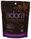 Adora Kalcijev dodatek disk, temna čokolada, 30 - 500 mg