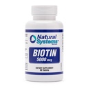 Biotin 60 Tablete 5000 mcg by Natural Systems 
