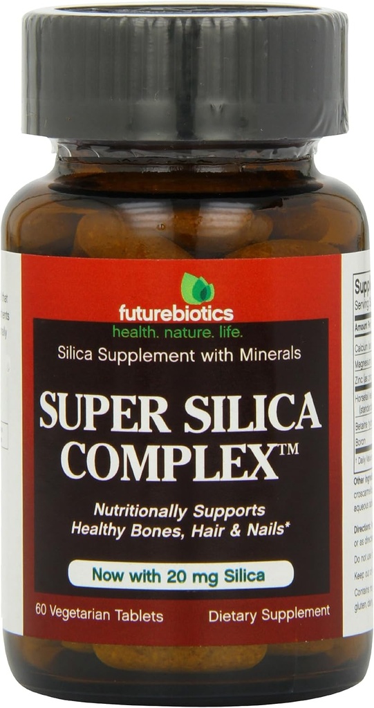 Futurebiotics Super Silica Complex, Veg-Tablets, 60-Count (Pack z 2)