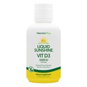 Nature Plus Liquid Sunshine Vitamin D3-5000 i.e., 16 fl oz - Okusni tropski citrus aroma - Zdravje kosti, zdravje srca in imunski sistem dodatek - Gluten Free - 32 Servisi