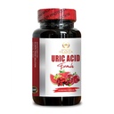 Generična URIC formula kisline - Kurkuma, antioksidanti Dopolnilo, nižje ravni sečne kisline, tablete za zadrževanje vode za moške, tablete za zadrževanje vode, vodne tablete Diuretične dopolnila - 1 steklenica