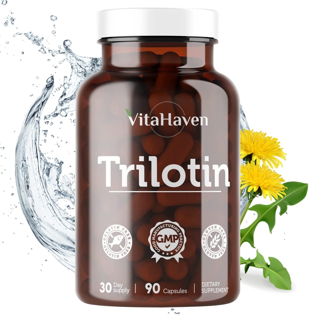 Trilotin: otekle noge in angles zdravljenje za ženske in moške z Edema spodnjih nog - Zmanjša otekanje v nogah in skled iz vode retencije- Vključuje: Dandelion Root, Petersley Leaf & več