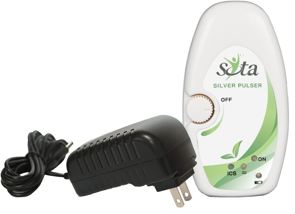 Srebrni pulzer s SOTA Instrumenti - jonski koloidni Silver Maker in mikrotok za mikropulziranje, vključno z adapterjem.