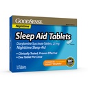 GoodSense Sleep Aid Doksilamin Succinate tablete, 25 mg, 32-števanje, nočno pomoč za spanje, ki vam pomaga zaspati