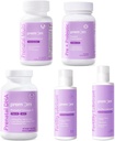 Premom Multivitamin za ženske + prednatalno ribje olje DHA + prenatalne pre- probiotike + mazivo za plodnost za koncepcijo 2&4 Fl Oz