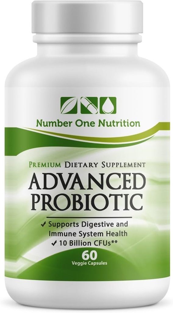 N1N Premium probiotiki za moške in ženske [11,5 milijard CFU] Lactobacillus Acidophilus Probiotic dopolnilo za izboljšanje prebava in imunity, Rokavice Stable & No hladilnik zahteva, 60 Caps