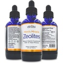 Mimini čudežni zooliti: Heavy Metal Detox Zeolit dodatek kapljice s 70 Trace minerali za odrasle in otroke - podpira obnovo celic, Immune & Digestive Tract zdravje (4 oz Steklenica, 60 dan dobave)