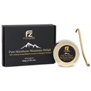 FOUZEE Pure Himalajansko gorovje Shilajit - 77% + Fulvična kislina avtentična trda konsistenca, naravni vir fulvične kisline, več kot 85 Trace minerali, vključuje Stainless Steel Spoon (50 Gram)