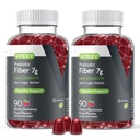 VITEEY Prebiotične vlaknine Gumies za odrasle, 7g - Gut Health & Prebavne Topni Fiber dodatek Gumies - Nič sladkor doda, Vegan, Gluten-free - 180 Count