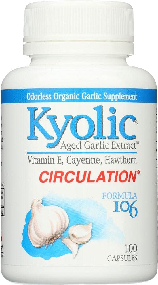 Kyolic #106 W/vitamin E Cayenne 100 Cap