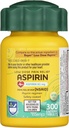 Aspirin Aspirin Enterične tablete, 81 mg Aspirin - 300 števk, lajšanje bolečin z majhnim odmerkom, aspirin za lajšanje glavobola, enterična varnost Obložene tablete, Aspirin Regimen, Migrena medicina, lajšanje bolečine