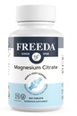 Freeda Magnezijev citrat 400mg na strežbo - visoke absorpcijske tablete magnezijevega citrata - Eterični mineral za živčevje in zdravje kosti - Vegan, Košir, Gluten-free Magnezij dodatek (250 Ct)