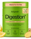Feel Goods Gut Gut Guardian, Organic Fiber, Probiotic & Prebiotic Powder, Sugar Free, Zelišča za Bloat, Gut Health Support, Prebavno zdravje za moške in ženske, Non GMO, Vegan, Lemon Ginger, 30 Servings