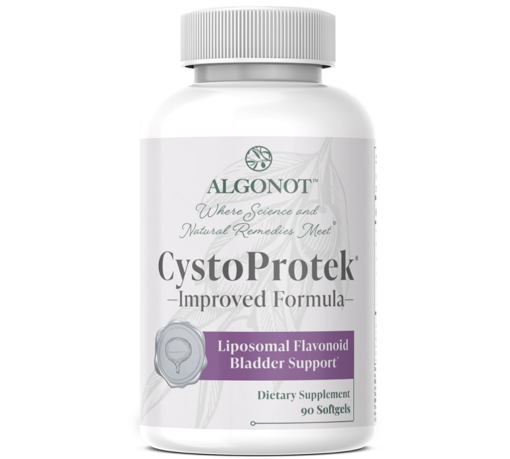 CystoProtek 1 Pack - Patentirana Formula spodbuja Bladder zdravje z izključno kombinacijo hialuronata, hondroitina in naravnih flavonoidov