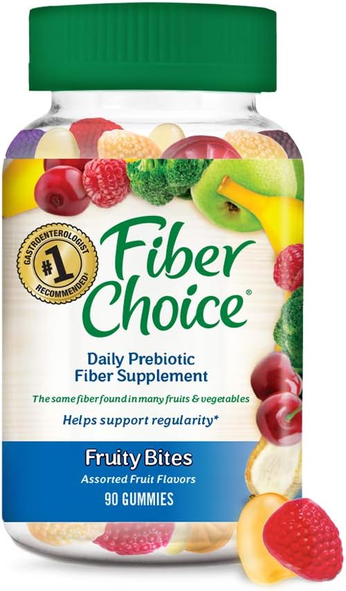 Fiber izbira Gumies sadne ugrize, sortirano sadje, 90 Gumies