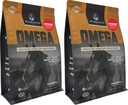 Veličanstvo Omega Wafers - Superior Horse/Equine Skin, Coat, in Imunska podpora dodatek - Omega 3, 6, 9 in Biotin (Peppermint, 2 Pack(120 Count Total))