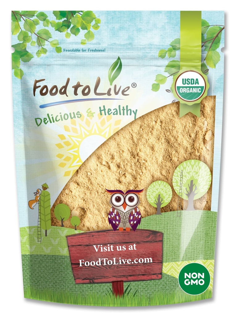 Hrana za živo organsko Maca prašek, 4 Ounce želatinizirane, Non-GMO, Kosher, Vegan, razsutem stanju