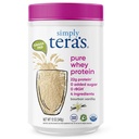 preprosto Tera je Pure Whey Protein Powder - Grass Fed Vanilla Whey Protein Powder, čist, izdelan brez umetnih sladil, Non-GMO, Kosher, rBGH-Free, Soy-Free - 12 Oz.