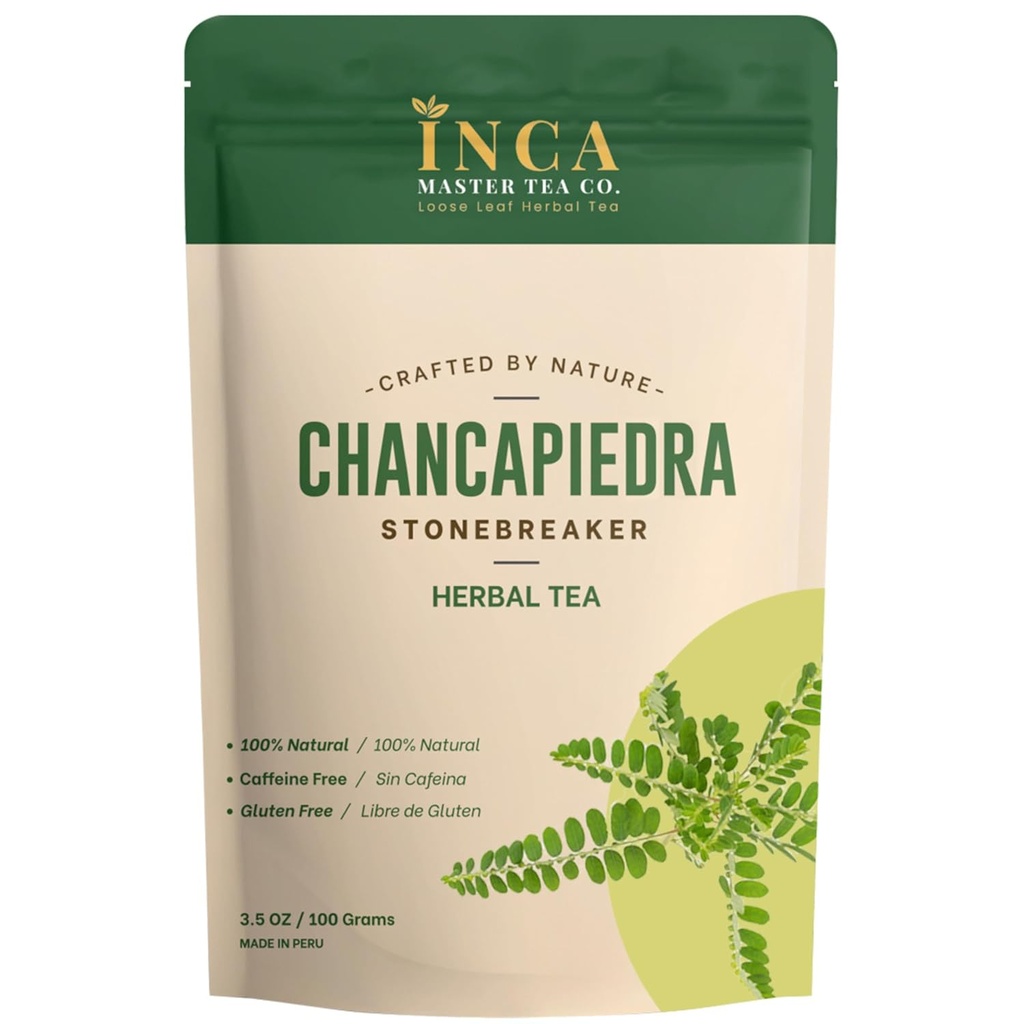 Inca Master Chanca Piedra kamen Breaker - 100% naravni čaj Ledvični kamen Dissolver & žolčnik čiščenje, 100 Grams (3.5 Ounces) za podporo Ledvični kamen